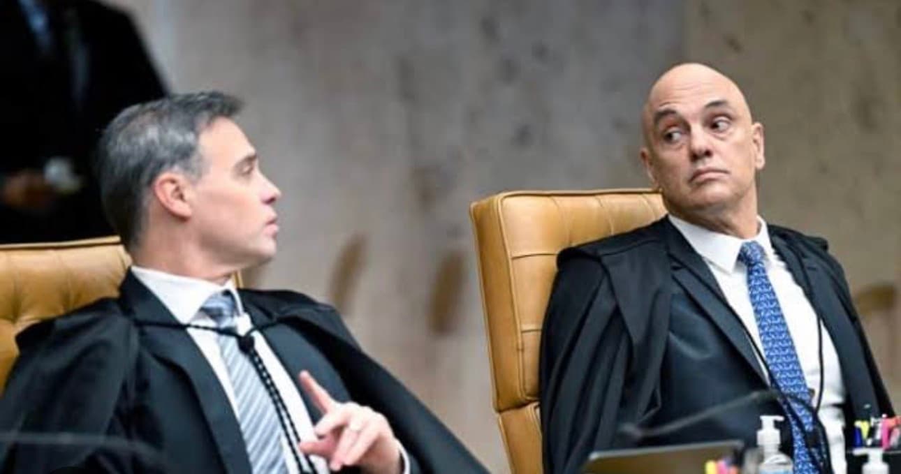 Bate-boca e troca de acusações marcam sessão do STF entre Alexandre de Moraes e André Mendonça