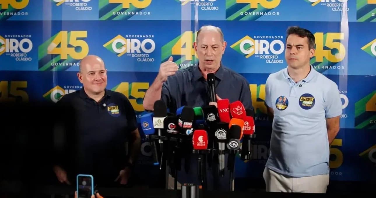 chapa de Ciro Gomes no Ceará em meio a cabo de guerra partidárioMesmo após a decisão do TSE, Capitão Wagner e Roberto Cláudio continuam oficialmente candidatos enquanto aguardam o desfecho do processo.