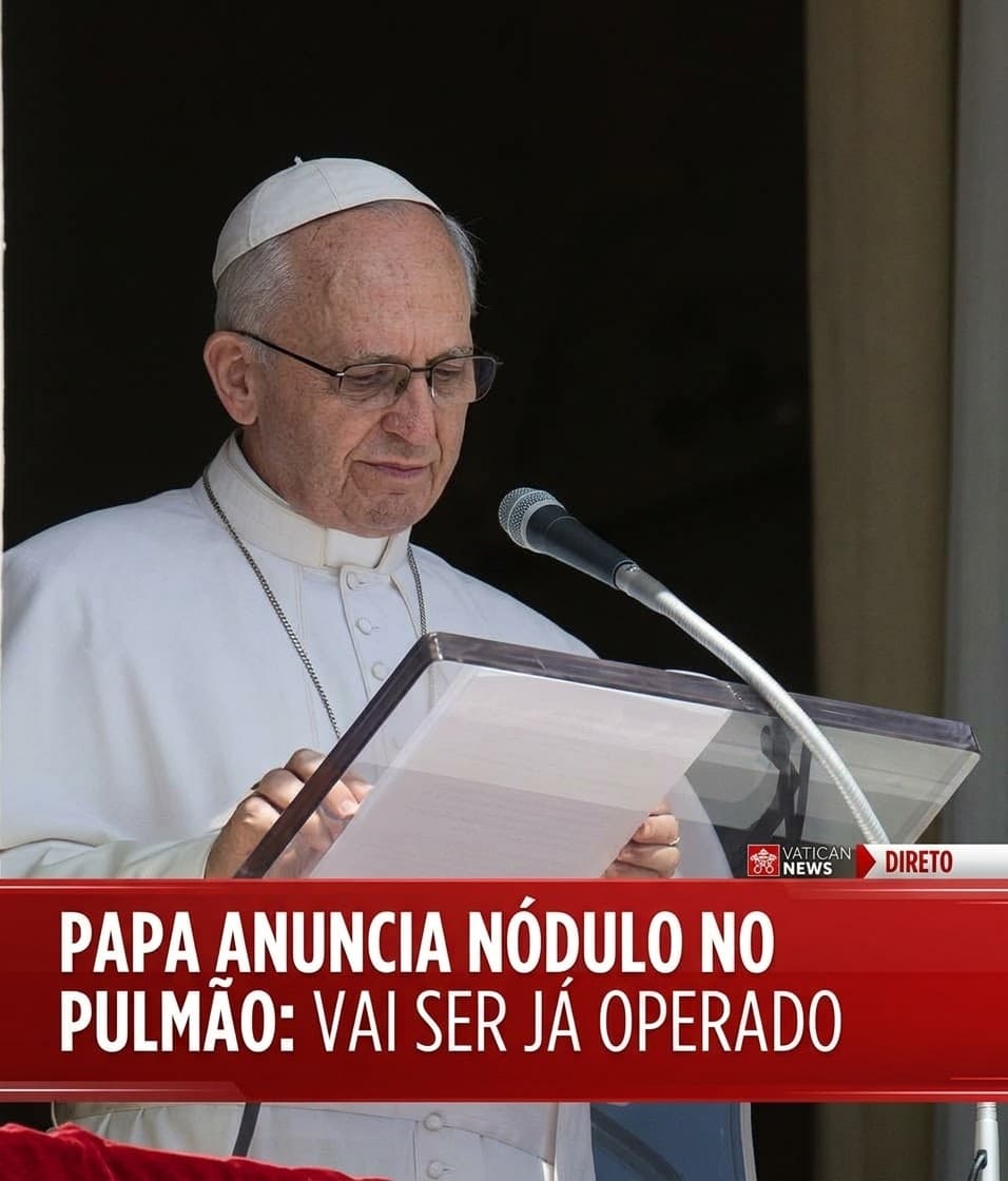 Papa Leão XIV passará por cirurgia para remoção de nódulo no pulmão